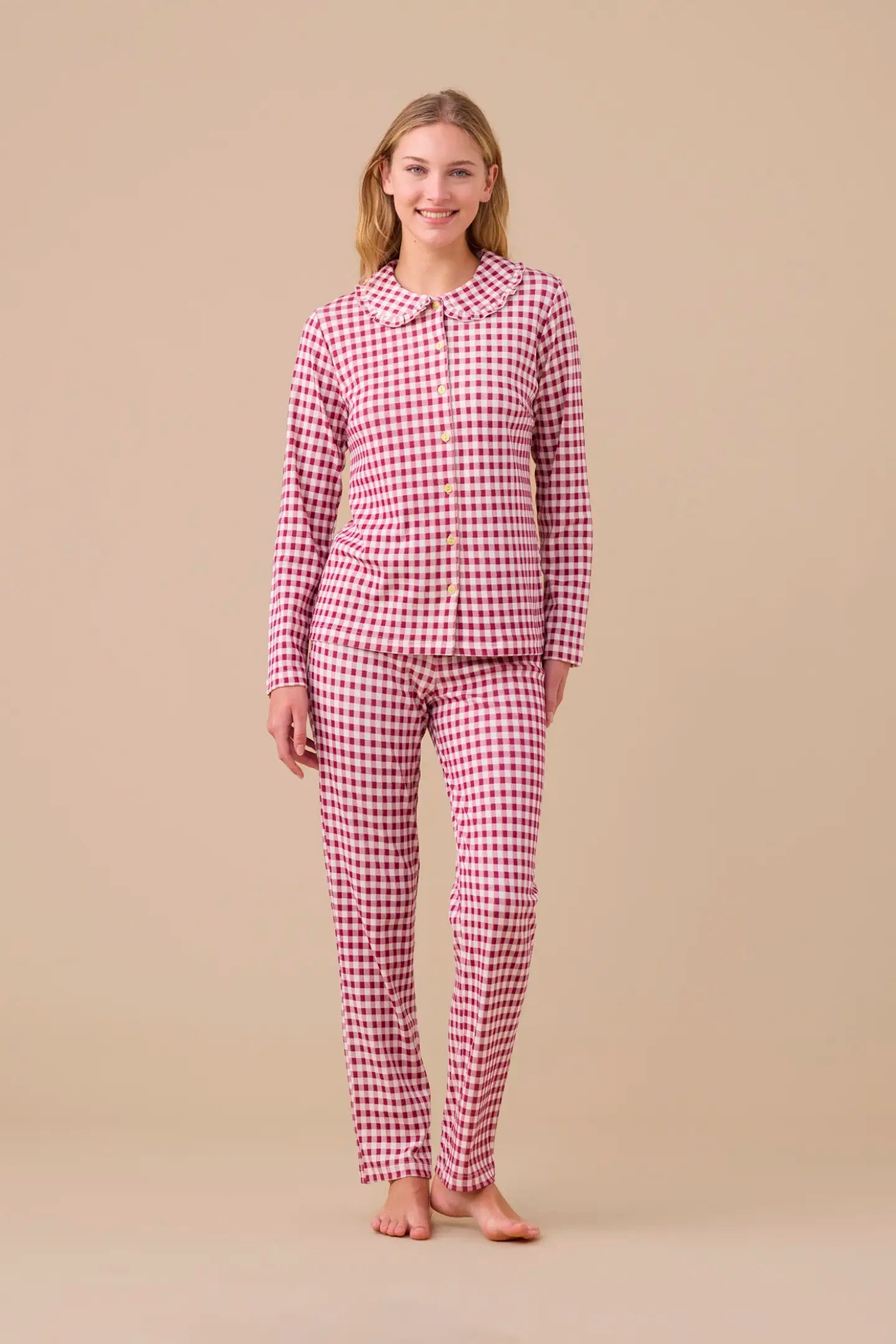 Pantaloni Pigiama Pigiama Natalizio Noi Di Notte Pigiama Donna