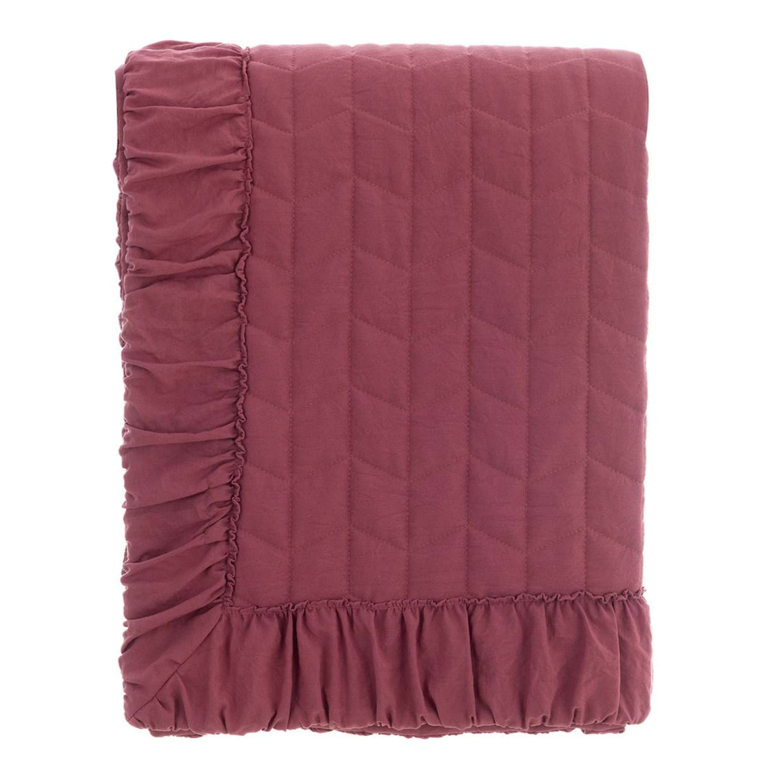 Copriletto Trapuntato Una Piazza e Mezza BLANC MARICLO' - Diamante Rugine