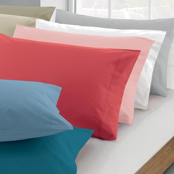 Completo Lenzuola in Cotone Tinta Unita GABEL Aurora – SpugnaHome