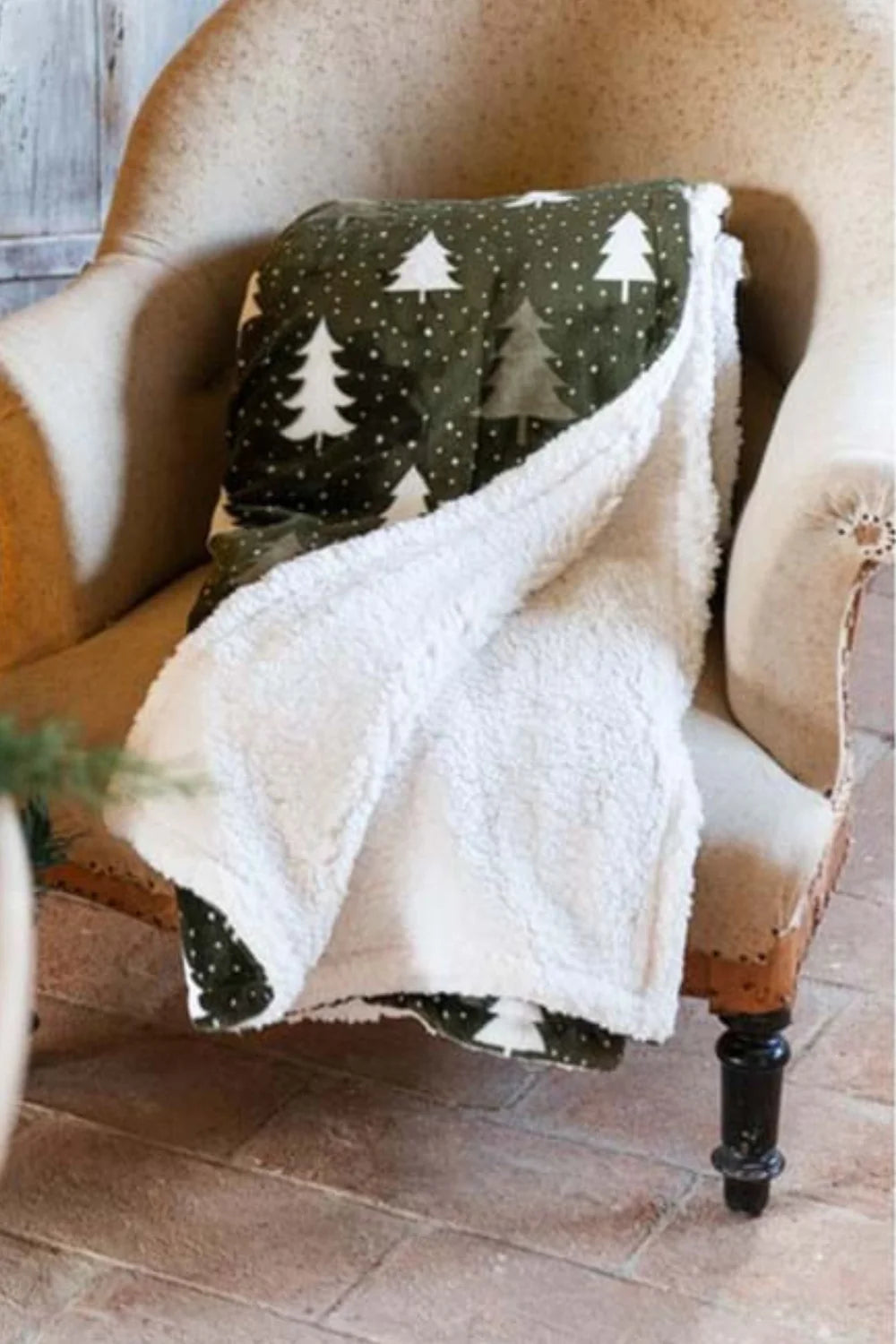 Plaid in Pile 140x170 con sherpa BLANC MARICLO' - Morbido Essenziale