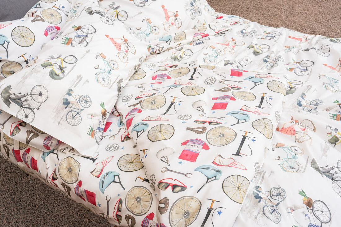 Parure Copripiuminio in Percalle di Cotone TESSITURA TOSCANA - Vuelta