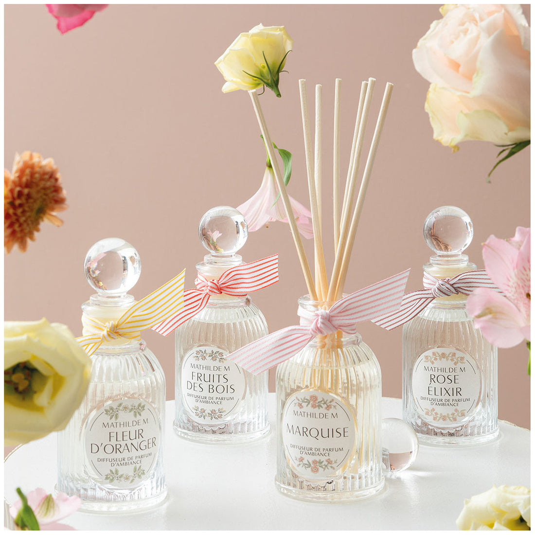 Diffusore di Profumo per Ambiente 90 ml MATHILDE M.- Rose Elixir