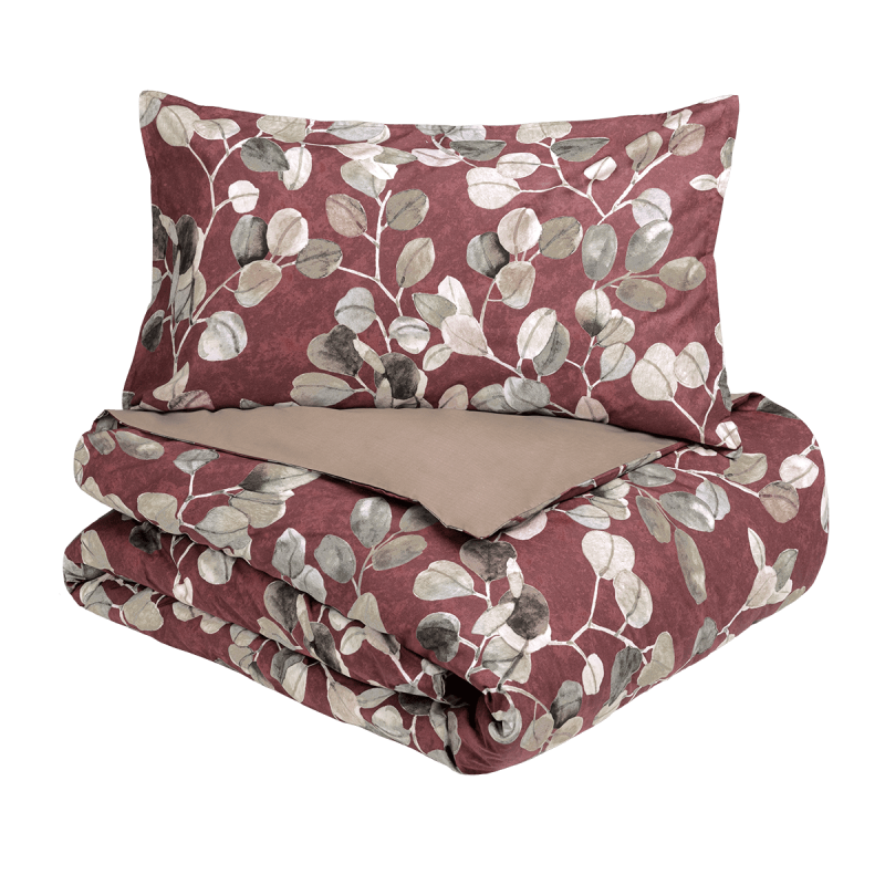 Parure Copripiumino Matrimoniale in Percalle FAZZINI - Sabi Sabi