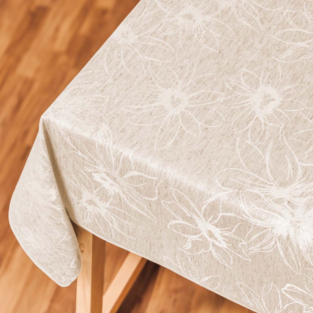 Tovaglia Antimacchia Effetto Lino - Kiki Linen