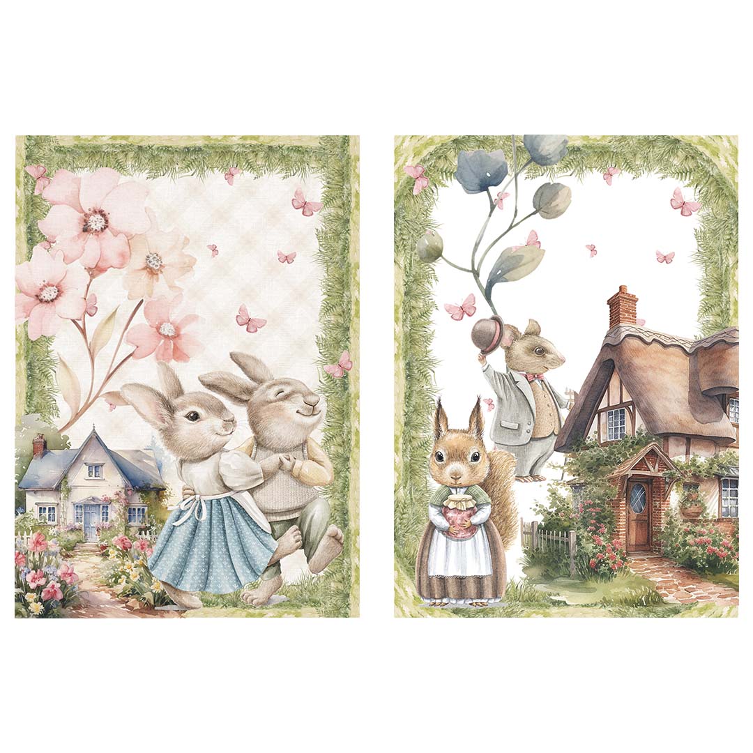 Strofinaccio in Cotone con Stampa Digitale Pasqua - Miller