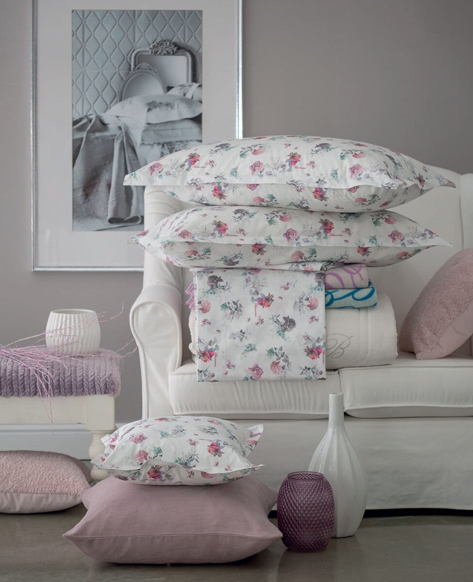 Completo Lenzuola Matrimoniale BLUMARINE - Gloria Cipria