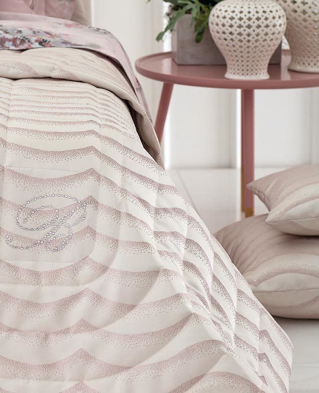 BLUMARINE - Jasmine Double Quilted Bedspread