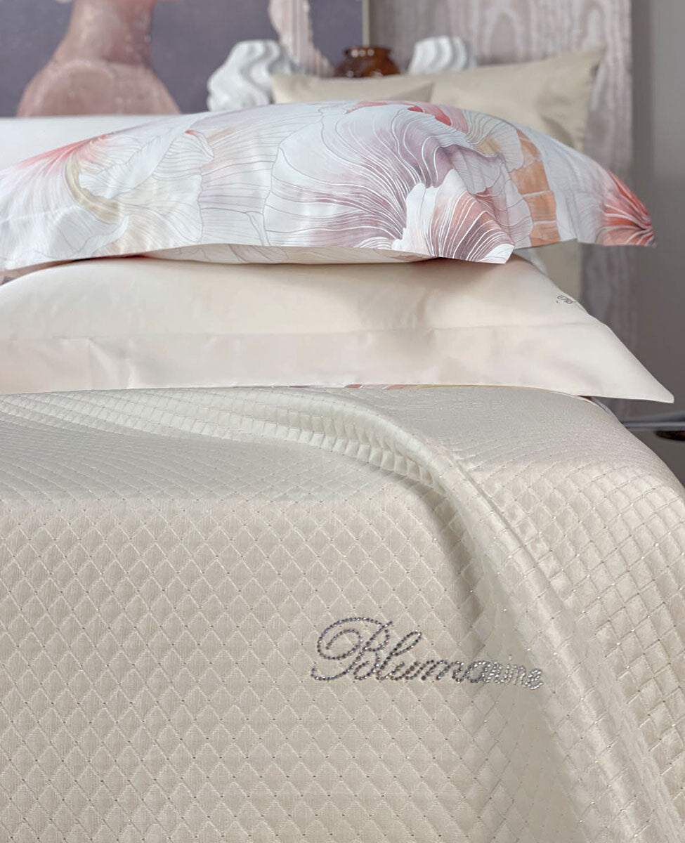 Copriletto Jacquard Estivo Matrimoniale BLUMARINE - Primizia Liscio