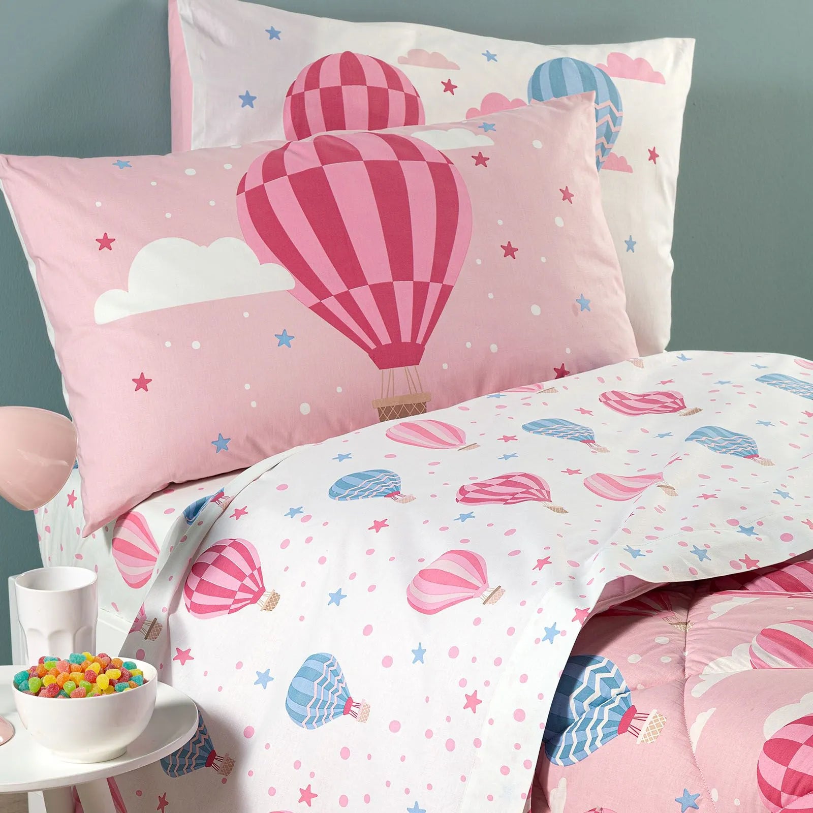 Completo Lenzuola in Cotone CALEFFI - Star