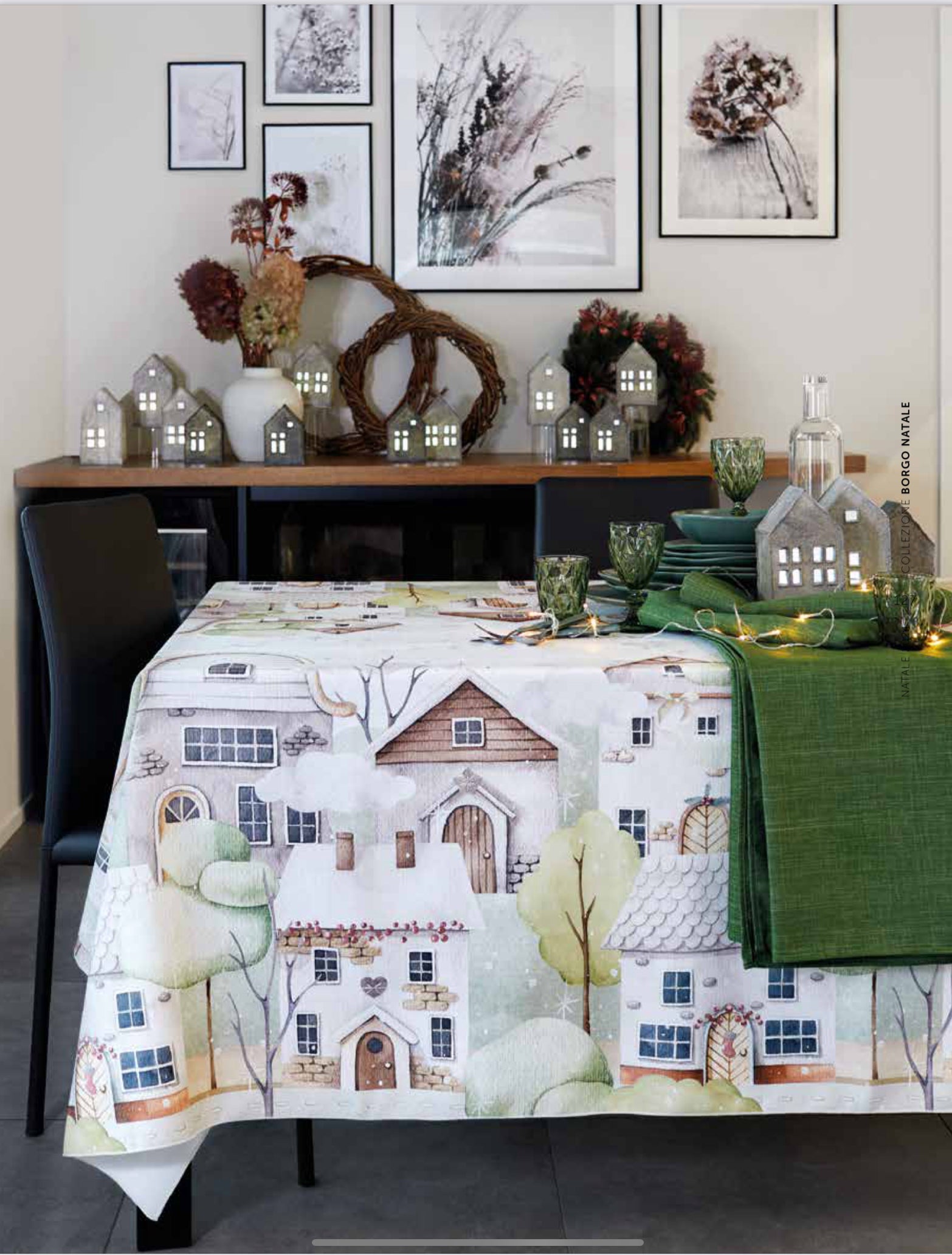 Runner Antimacchia Korin MAISON SUCRèE - Borgo Natale
