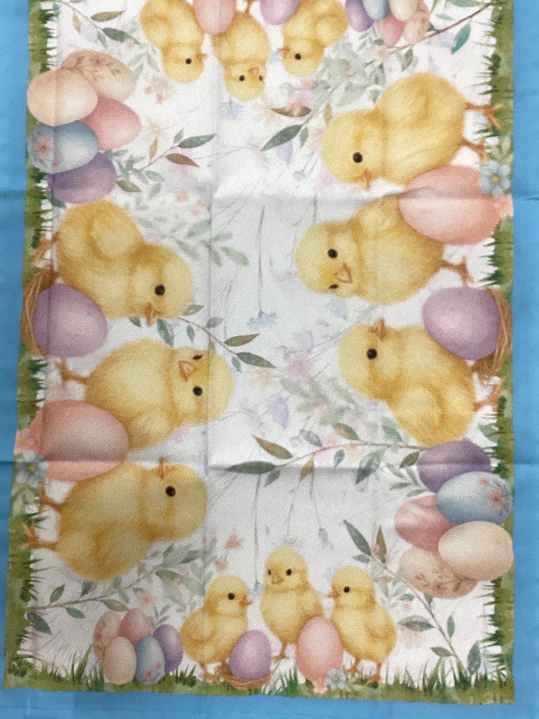 Strofinaccio in Cotone con Stampa Digitale Pasqua - Brio