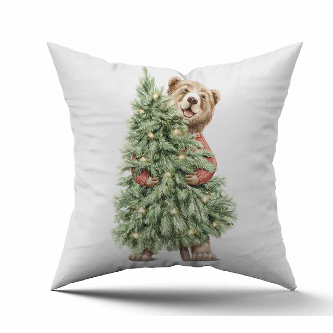 Christmas Digital Print Pillow Cover - Cindy