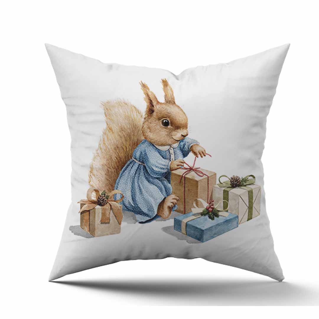Christmas Digital Print Pillow Cover - Cindy