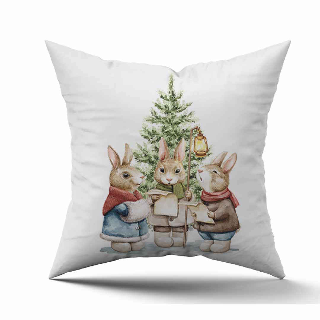 Christmas Digital Print Pillow Cover - Cindy