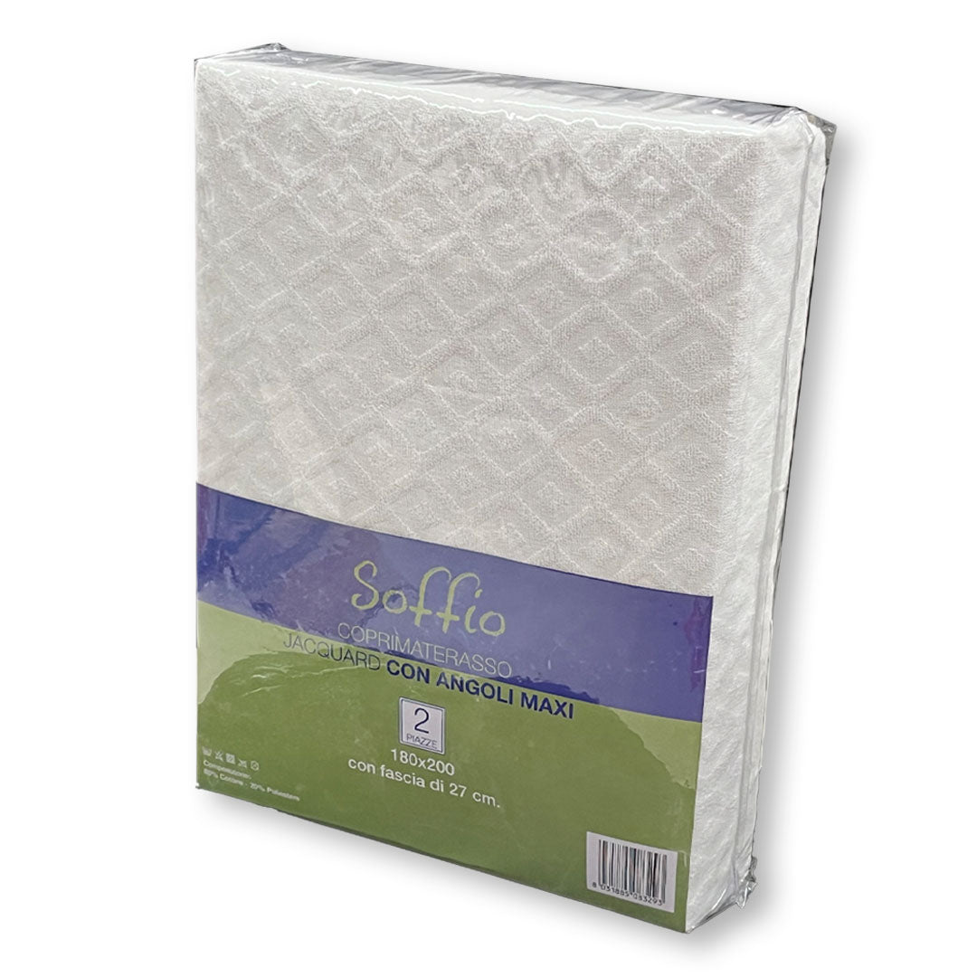 Jacquard Elastic Sponge Mattress Cover - Soffio