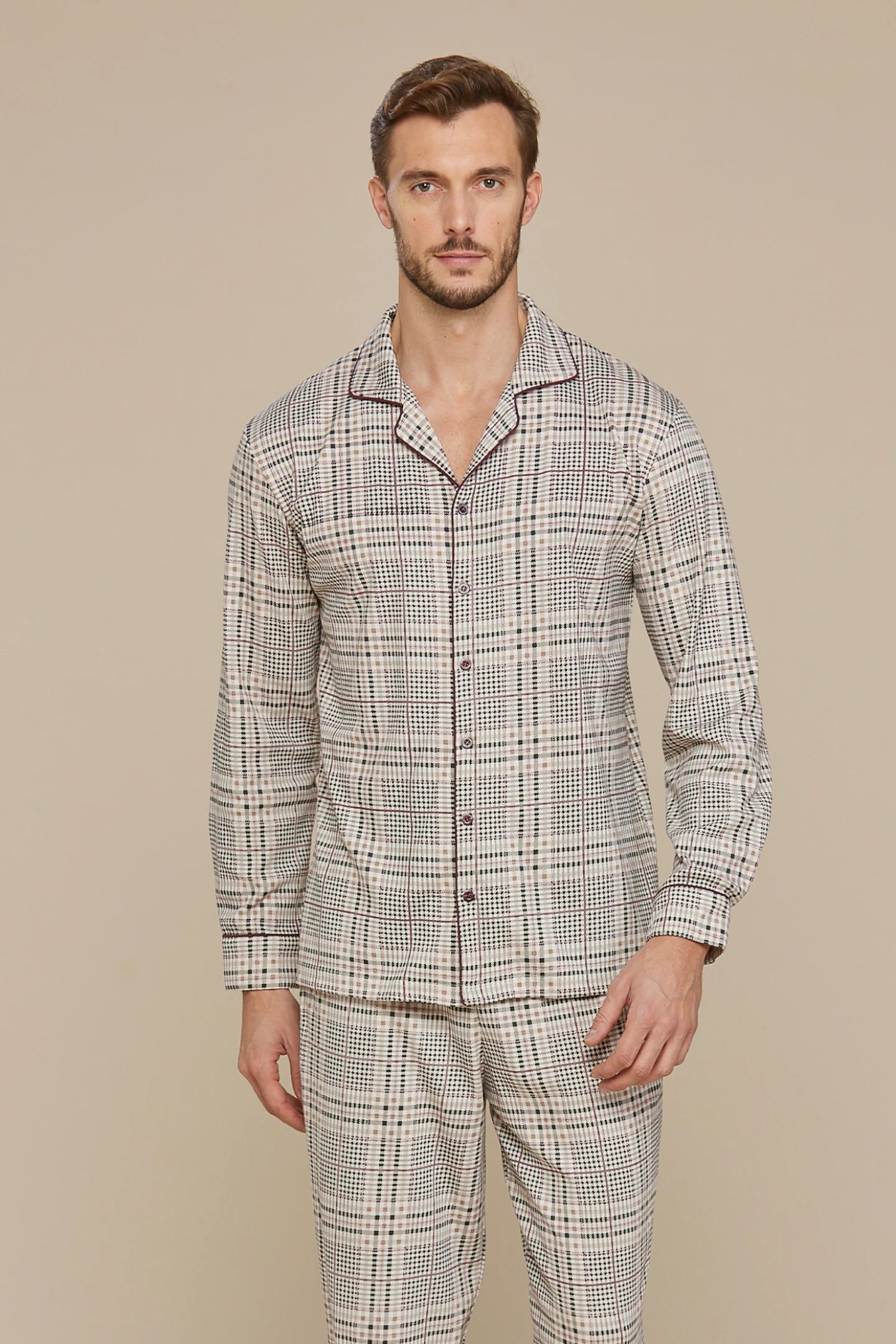 Warm cotton men's pajamas WE BY NIGHT - Chico