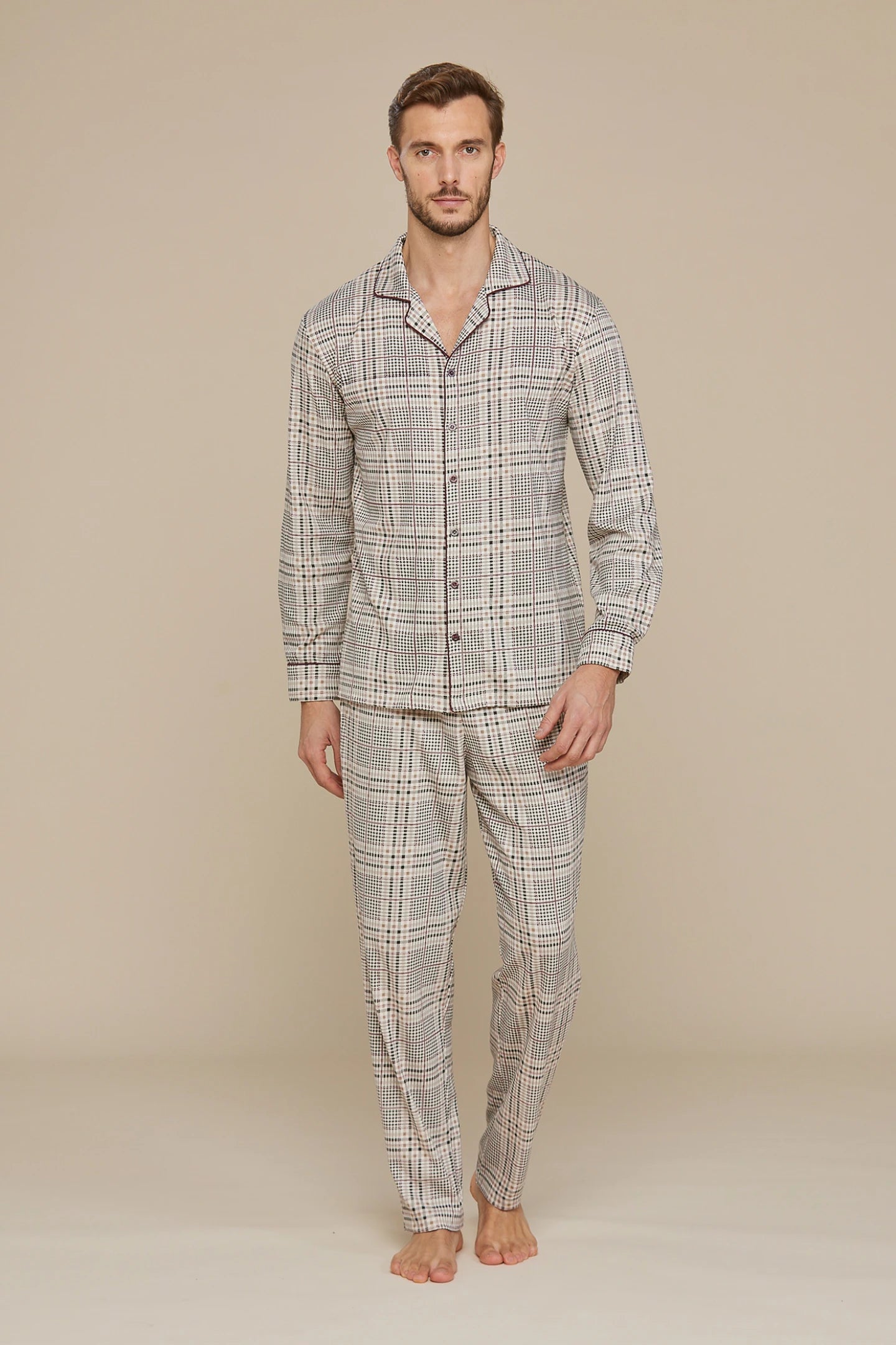 Warm cotton men's pajamas WE BY NIGHT - Chico