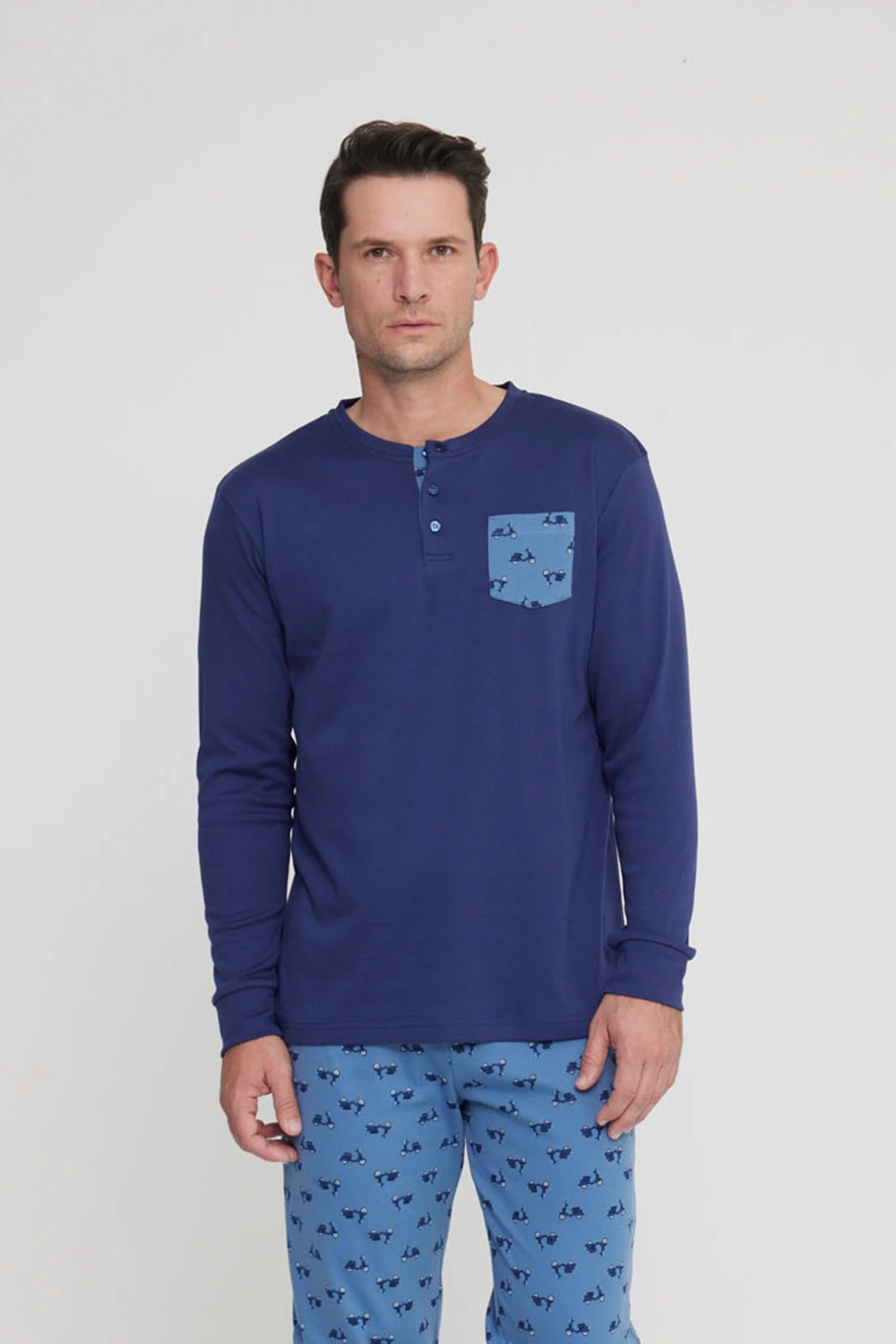 Pigiama uomo caldo cotone NOI DI NOTTE - Yuppie