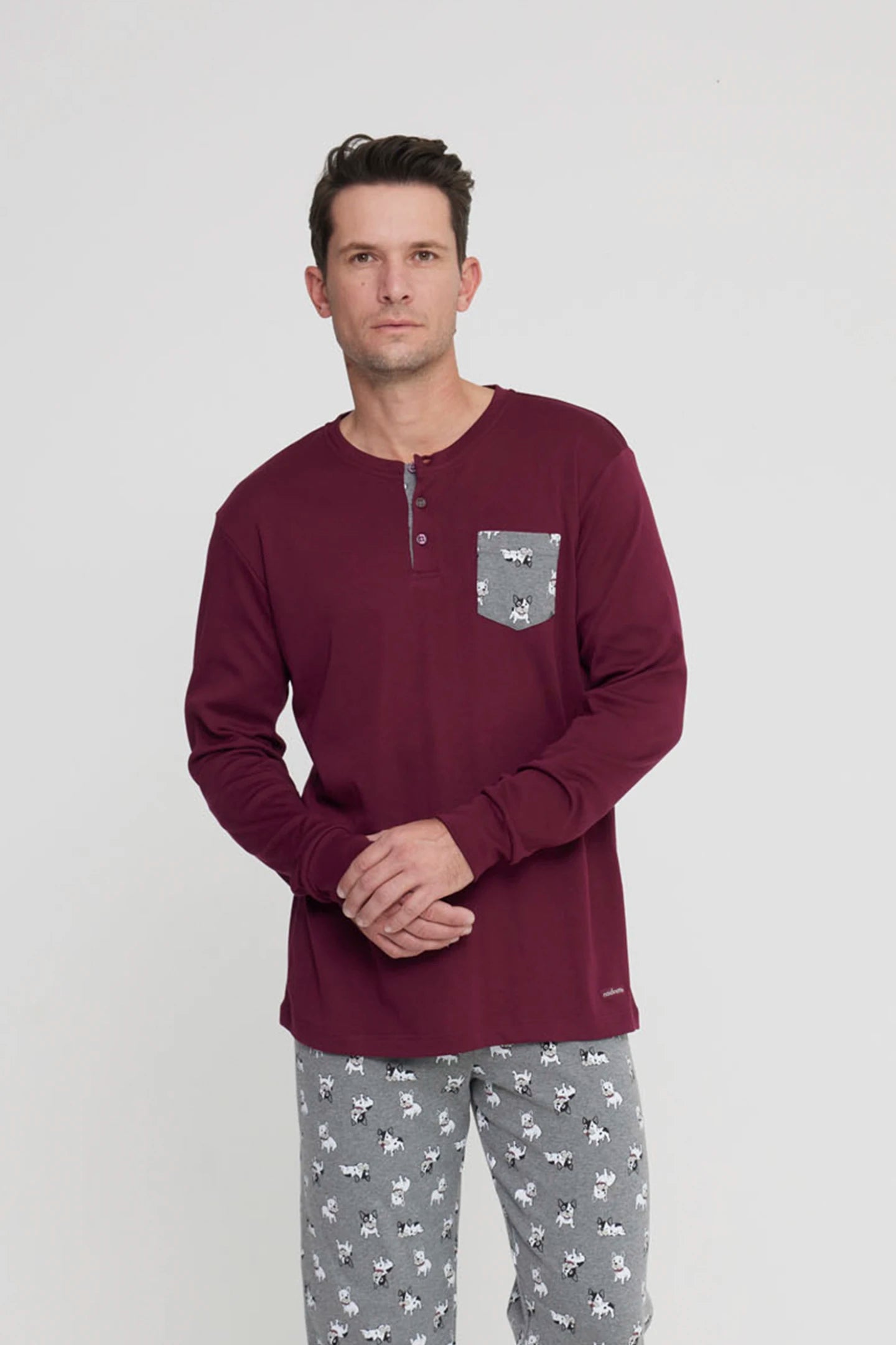 Pigiama uomo caldo cotone NOI DI NOTTE - Yuppie