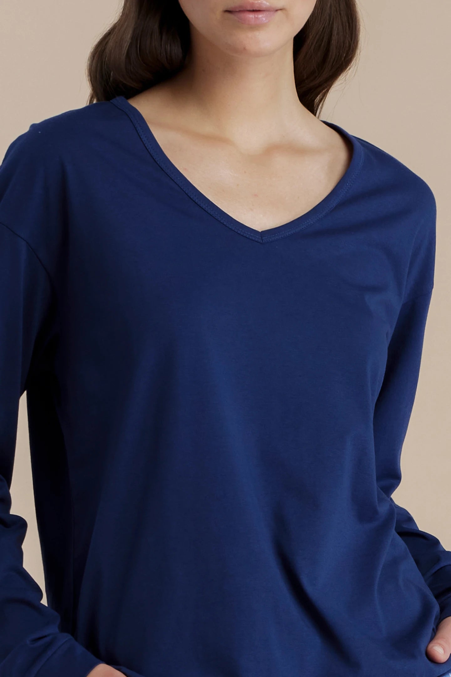 Pigiama Donna Lungo in Cotone NOI DI NOTTE - Stripes