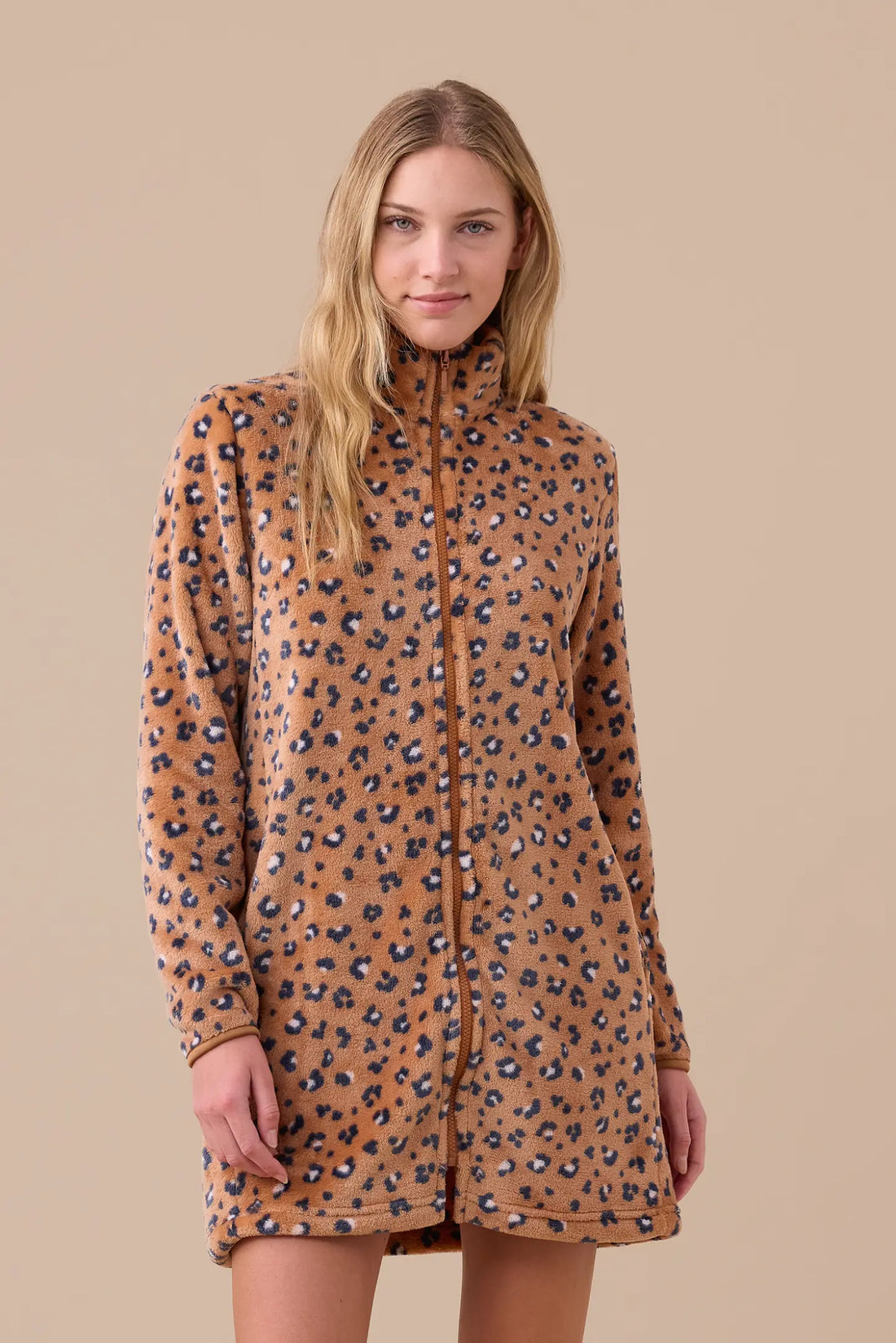 Vestaglia Donna in Coral NOI DI NOTTE - Animalier