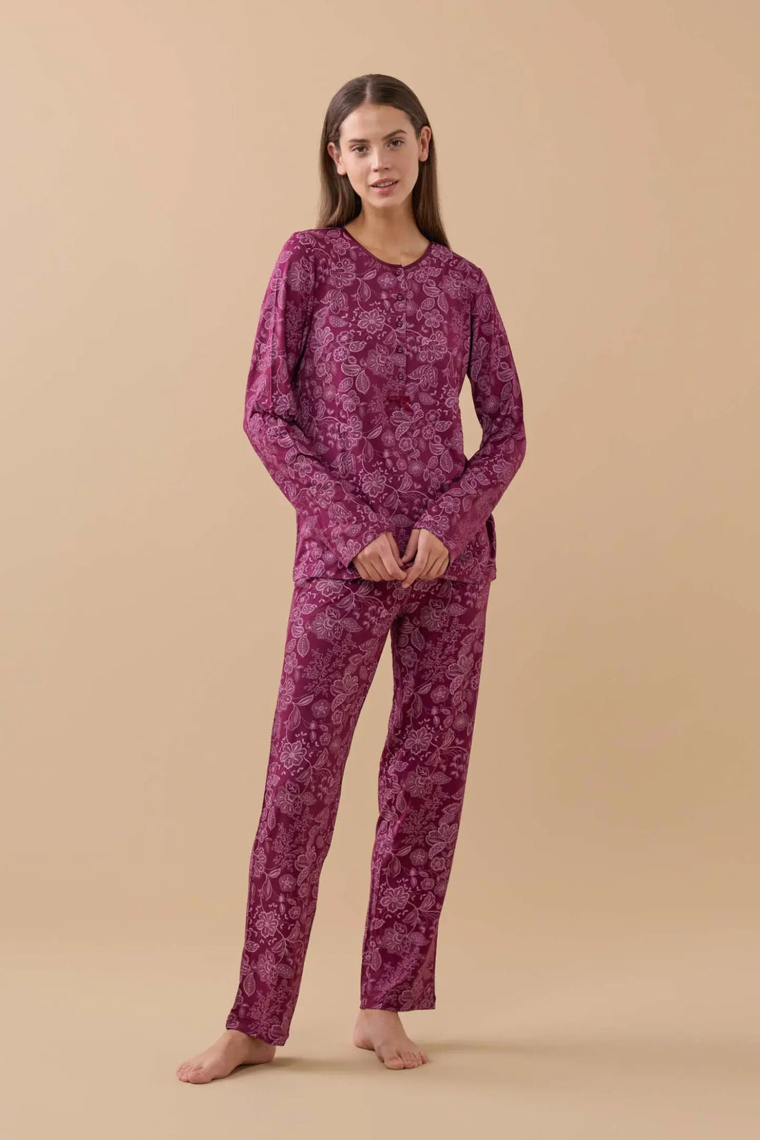 Pigiama Donna Lungo in Modal NOI DI NOTTE - Florim