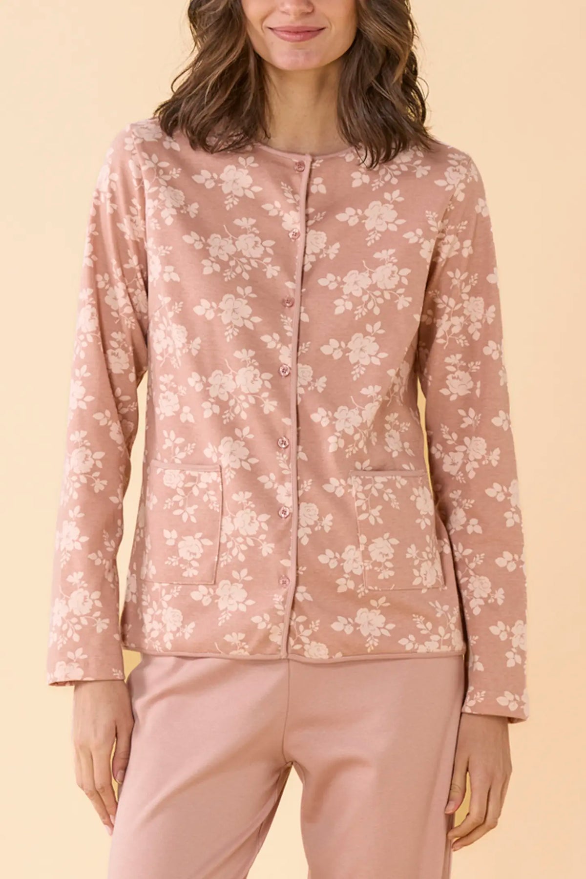 Pigiama Donna caldo cotone NOI DI NOTTE - Bows & Roses
