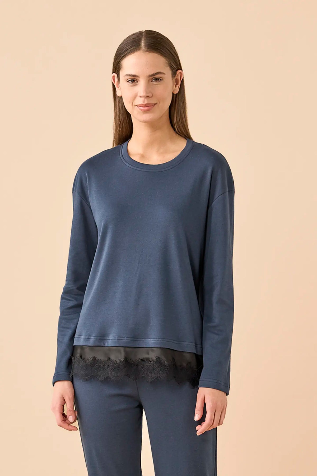Pigiama Donna caldo cotone NOI DI NOTTE - Elegant Morning