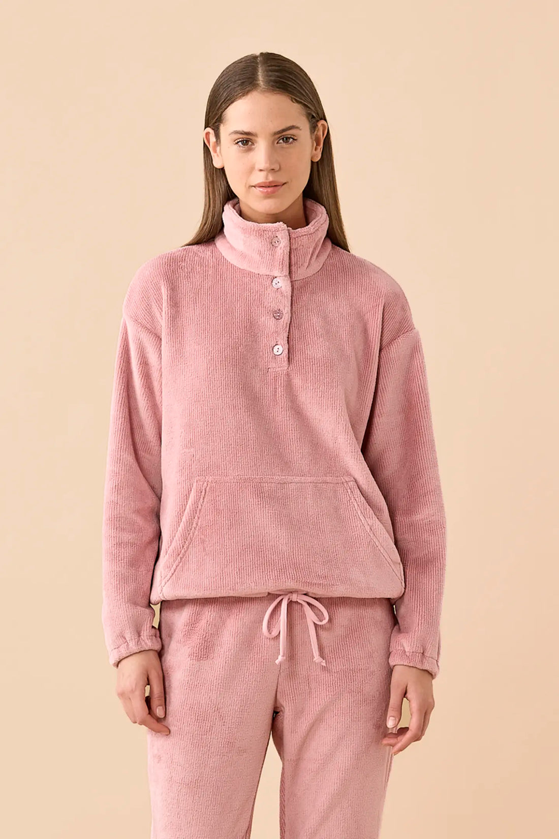 Pigiama donna Coral Fleece NOI DI NOTTE - Warm & Chic