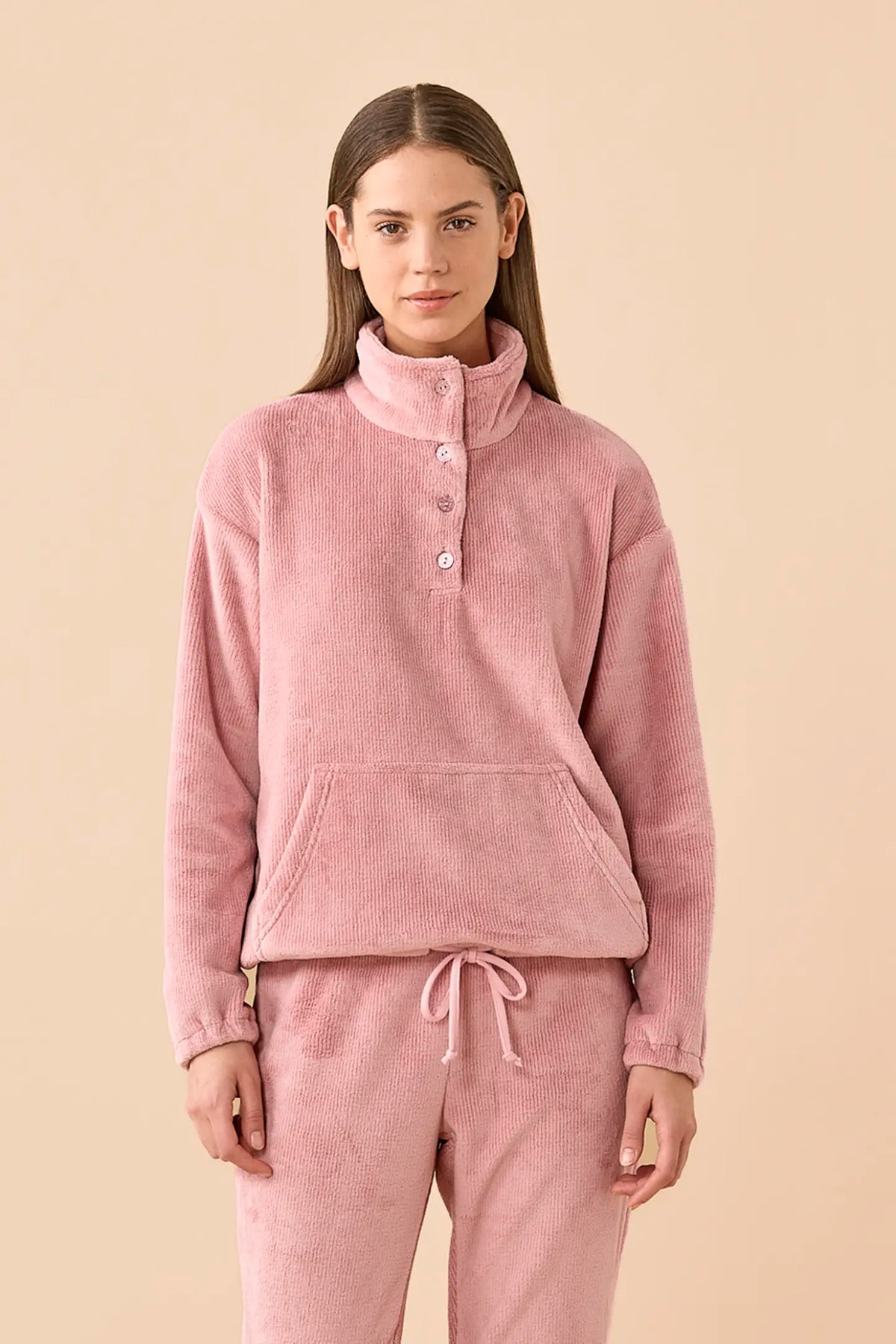 Pigiama donna Coral Fleece NOI DI NOTTE - Warm & Chic