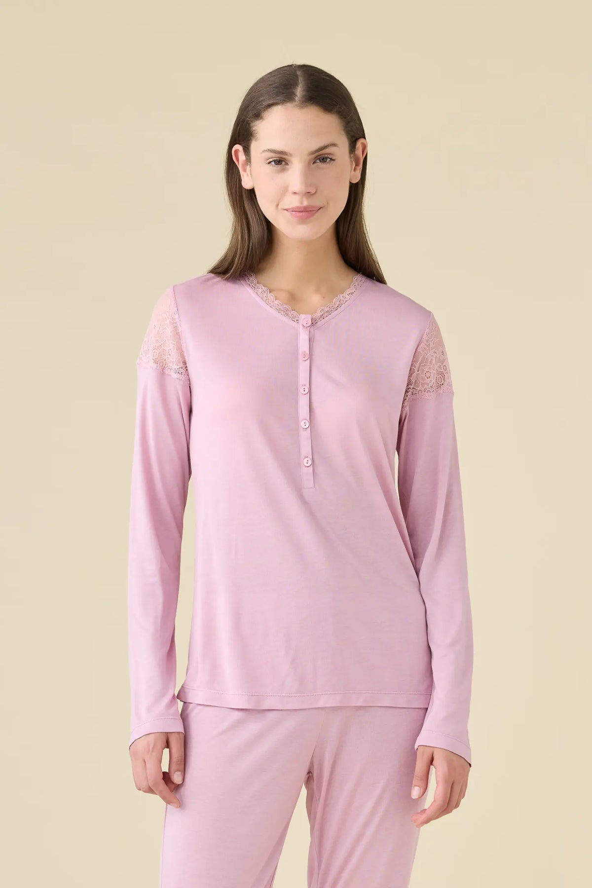 Pigiama Donna Lungo in Modal NOI DI NOTTE - Softess