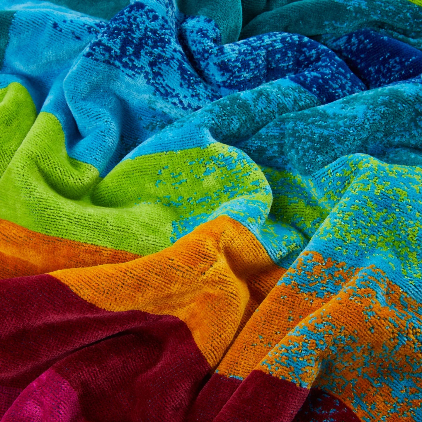 Coppia di Asciugamani in Spugna Velour CARRARA - Jamaica