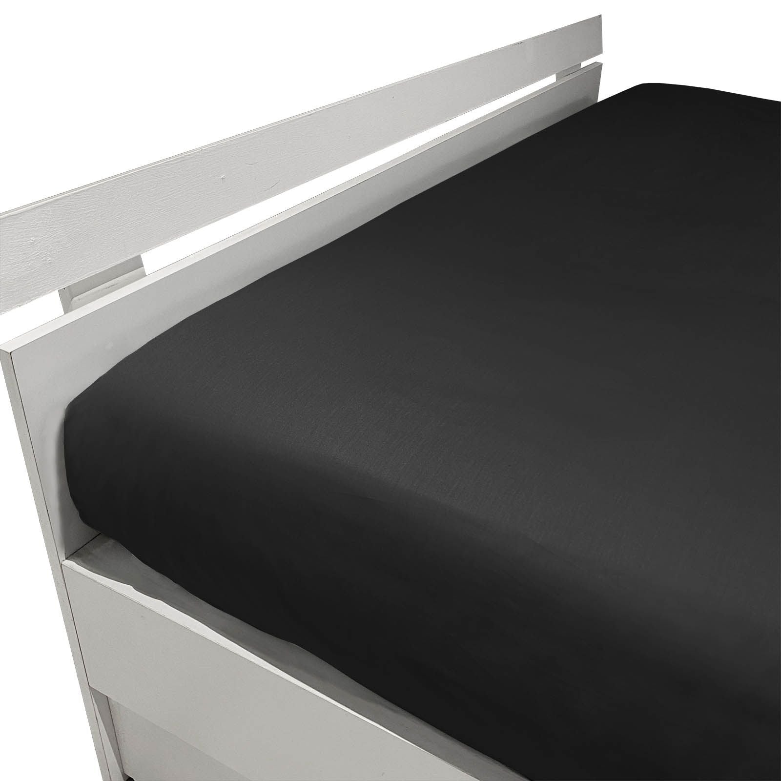 Fitted Sheet in Percale MIRABELLO - Louisiana Plain 