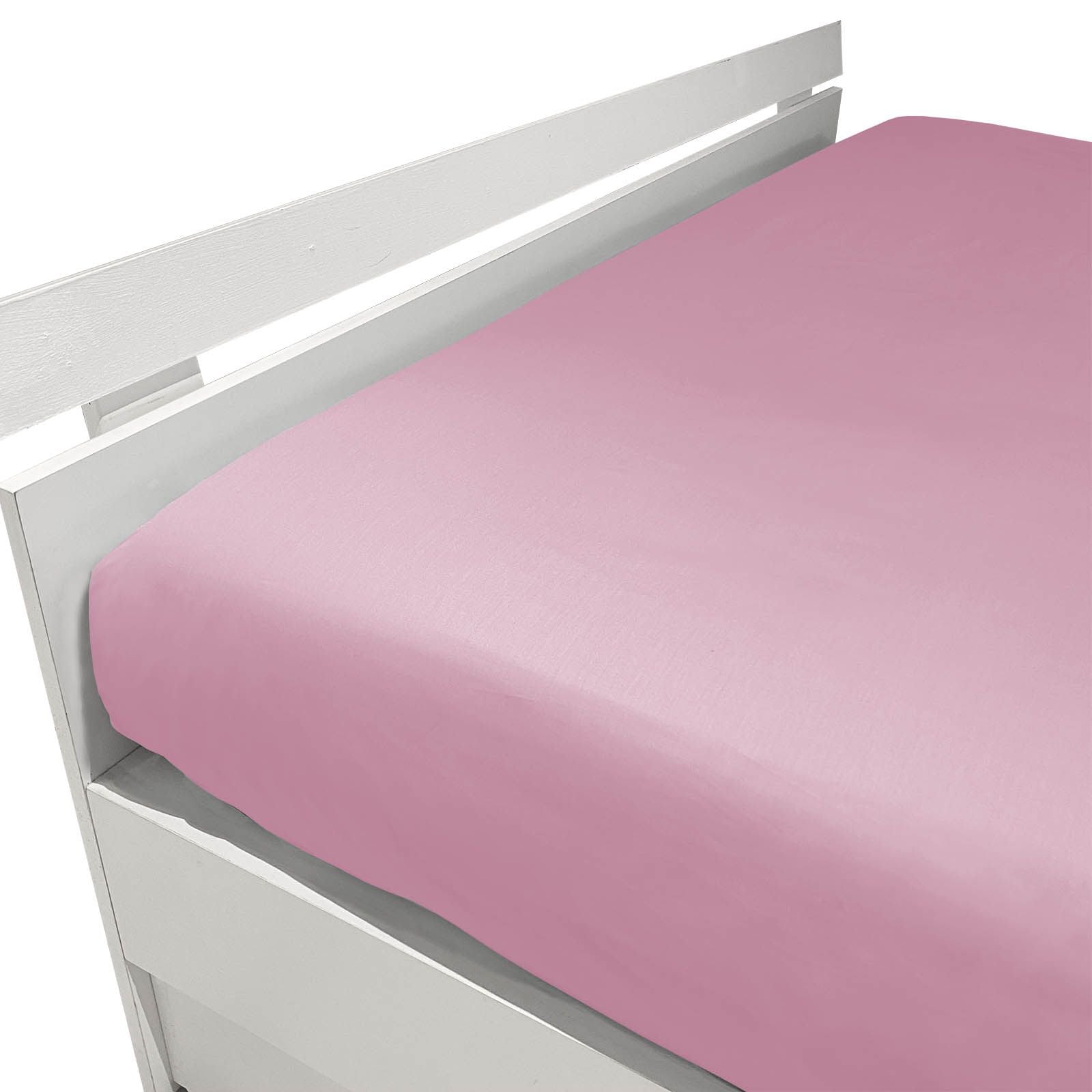 Fitted Sheet in Percale MIRABELLO - Louisiana Plain 