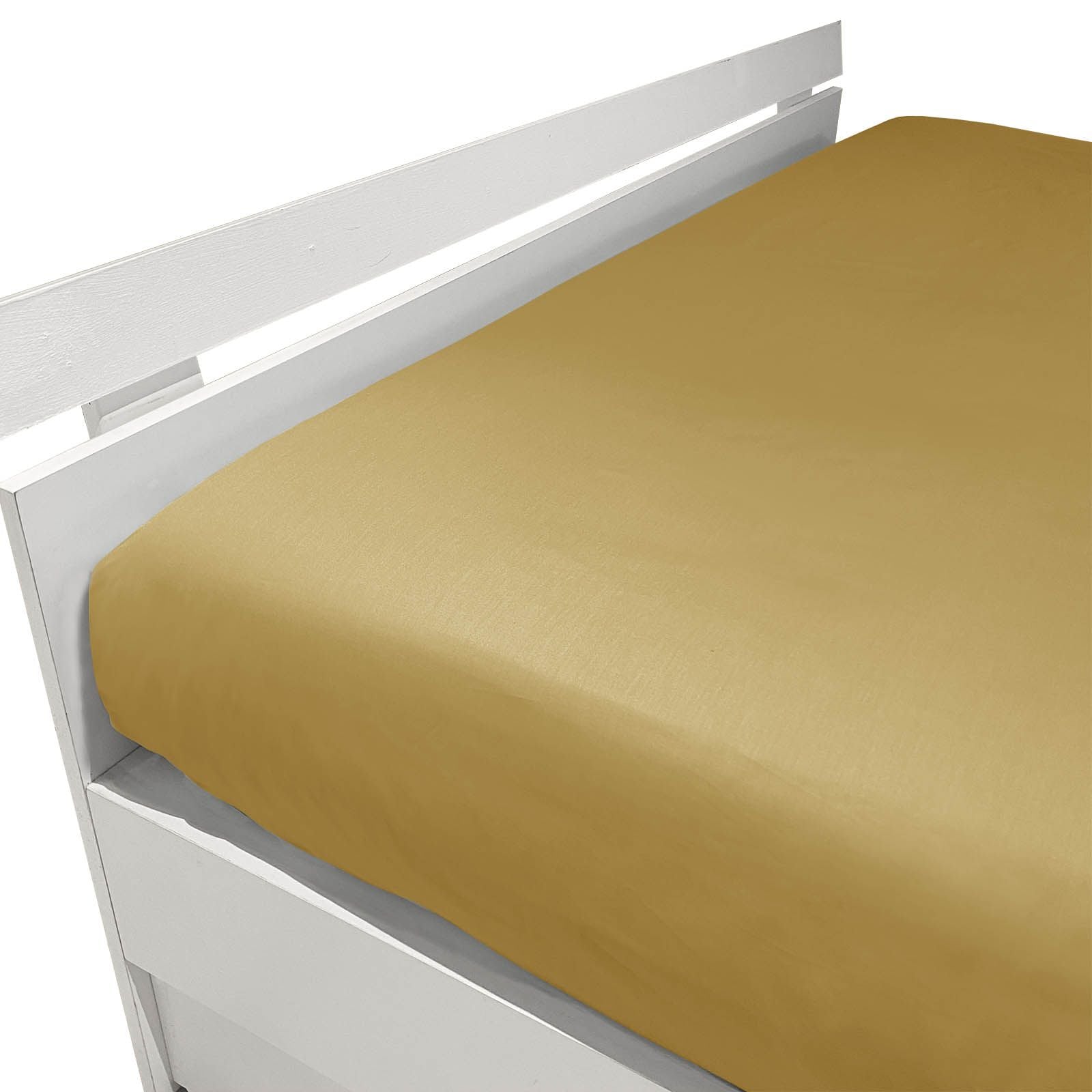 Fitted Sheet in Percale MIRABELLO - Louisiana Plain 