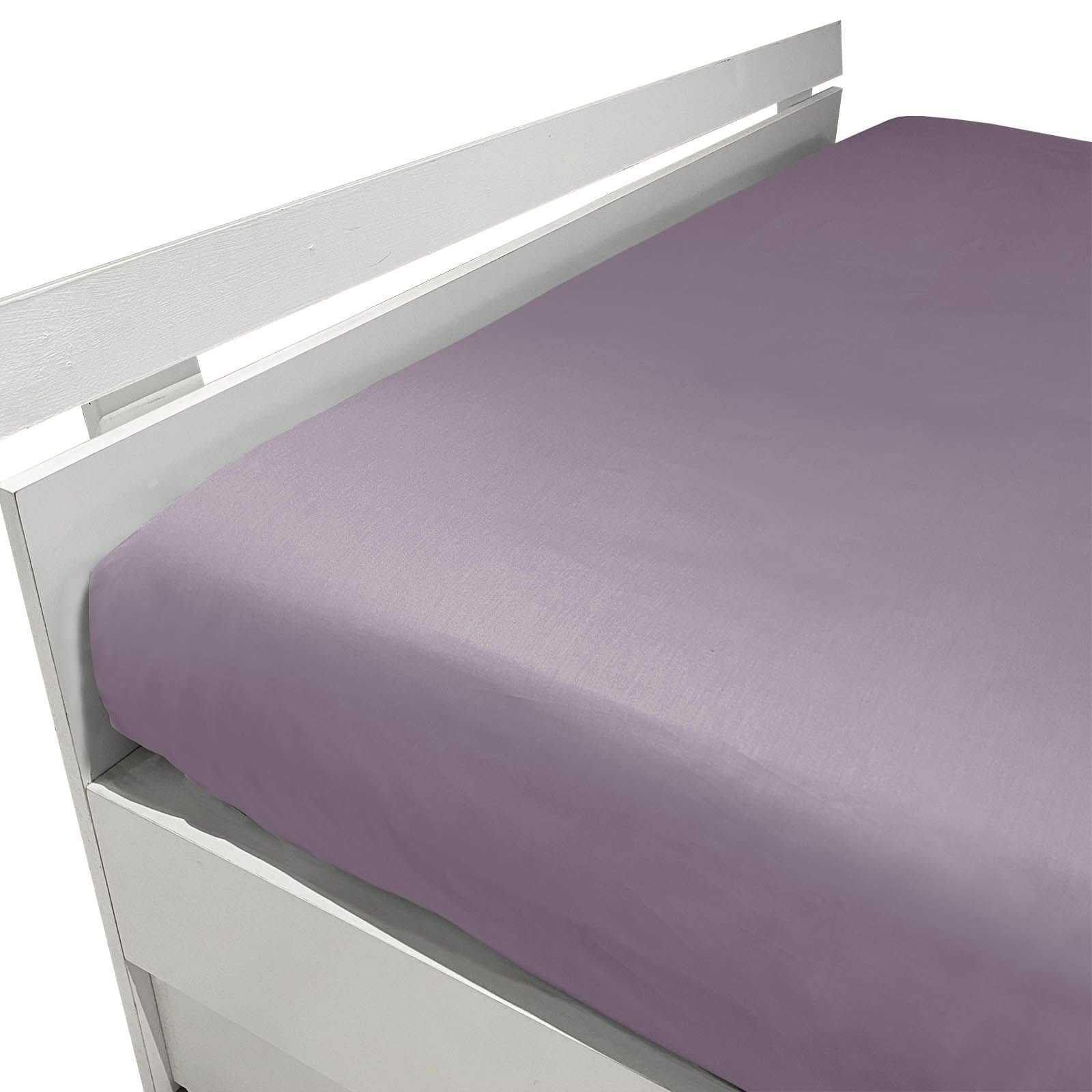 Fitted Sheet in Percale MIRABELLO - Louisiana Plain 