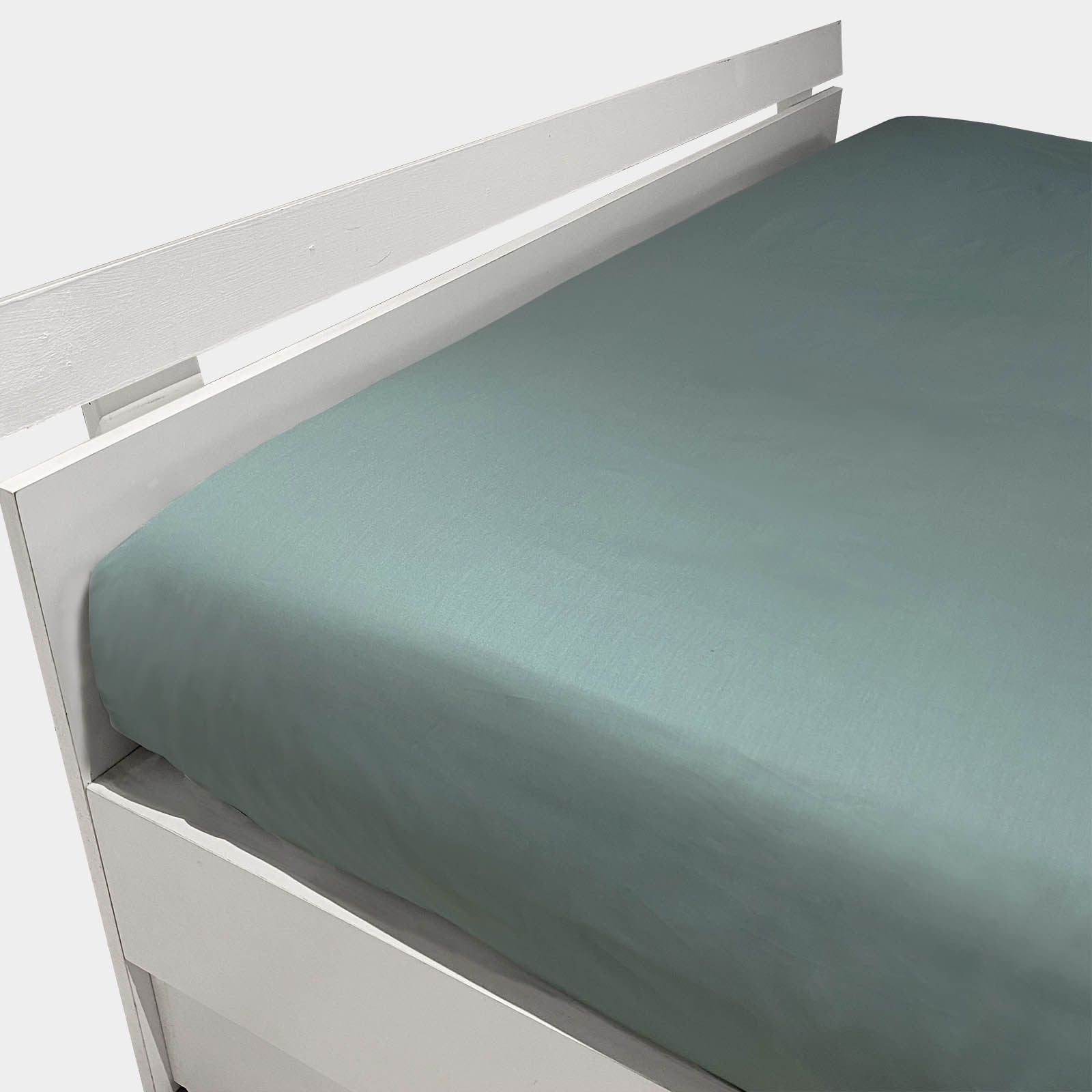 Fitted Sheet in Percale MIRABELLO - Louisiana Plain 