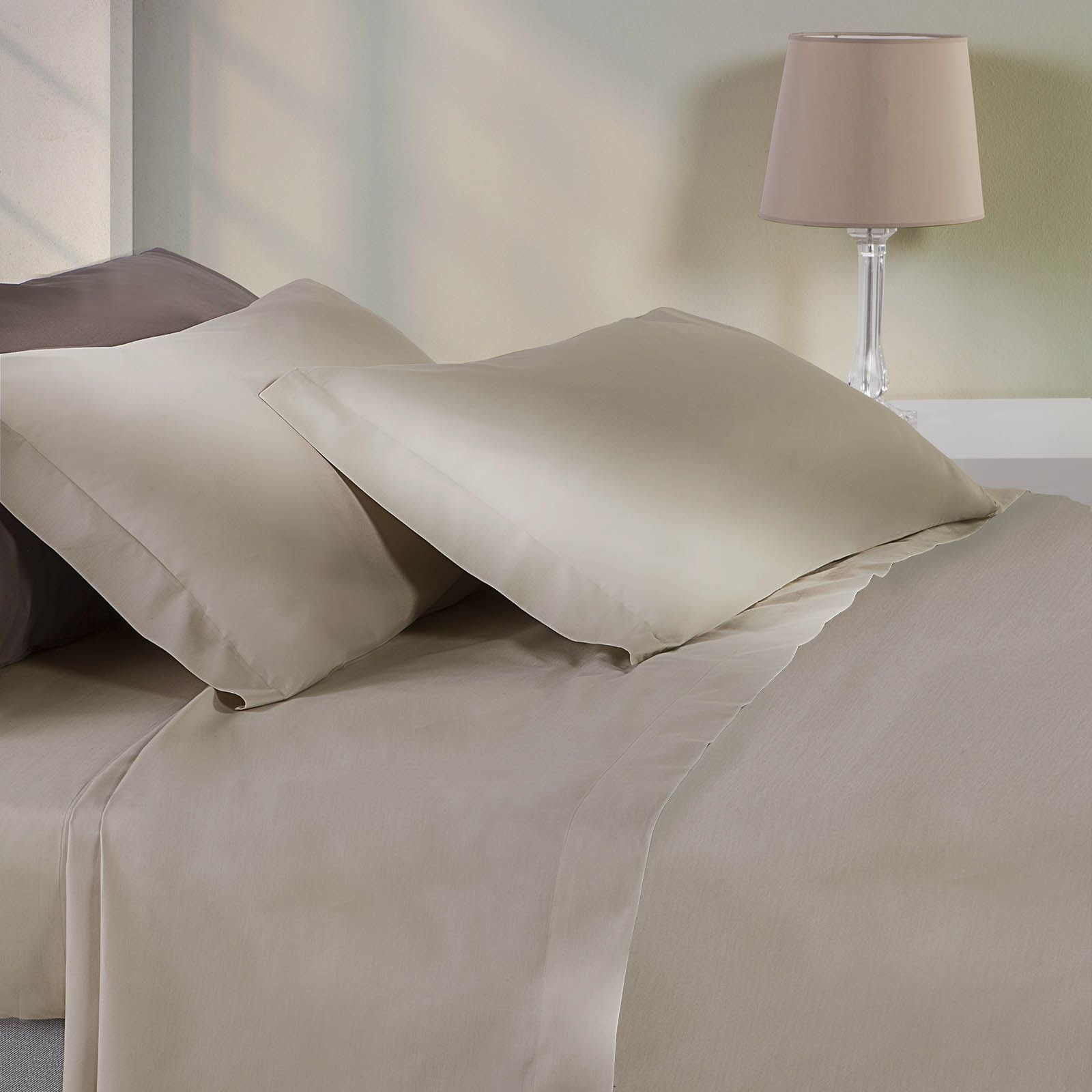MIRABELLO Percale Sheet Set - Plain Color Louisiana