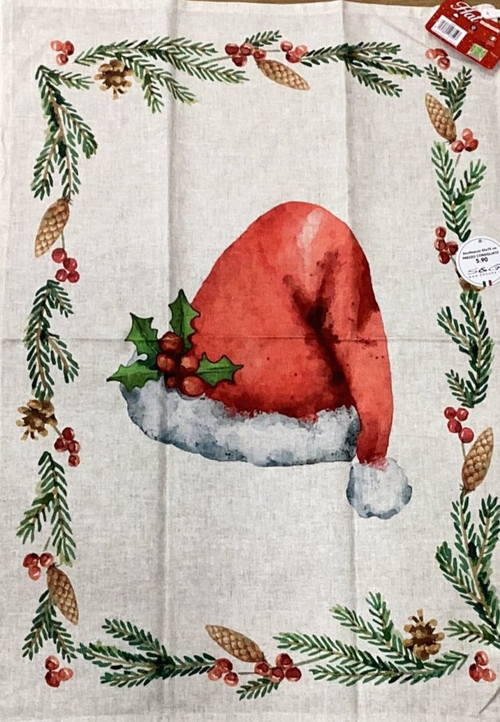 Strofinaccio in Cotone con Stampa Digitale - Hat