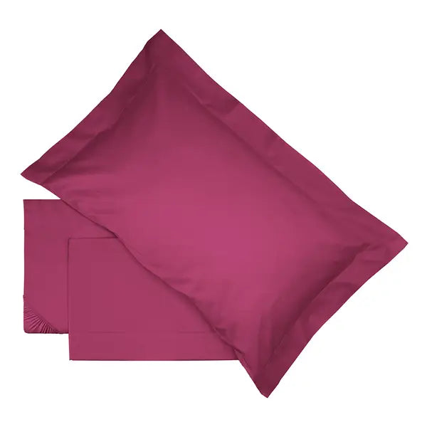 Completo Lenzuola Letto Matrimoniale Irge "Aisha" In Puro Cotone 100% 4 Federe &ndash; Italia Magazzini