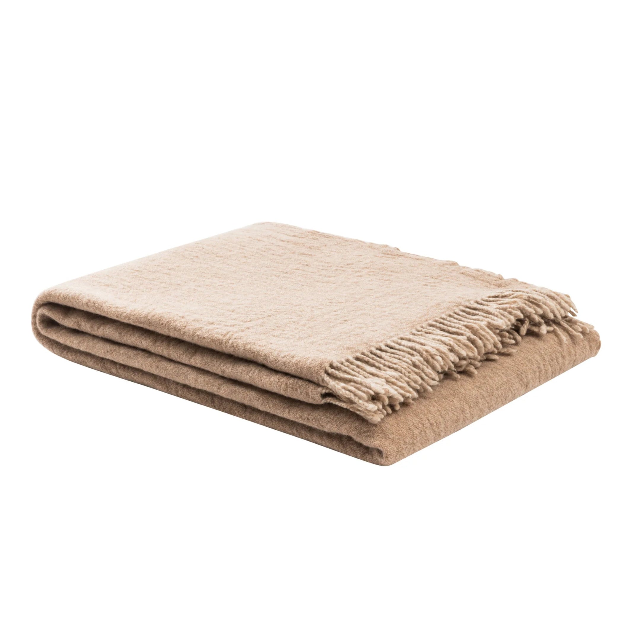Plaid in Pura Lana Merino LANEROSSI - Dioniso Beige Chiaro