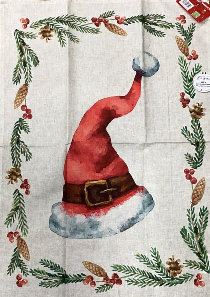 Strofinaccio in Cotone con Stampa Digitale - Hat