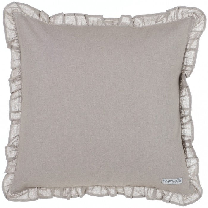 Pillow with Galettina BLANC MARICLO' - Infinity Collection