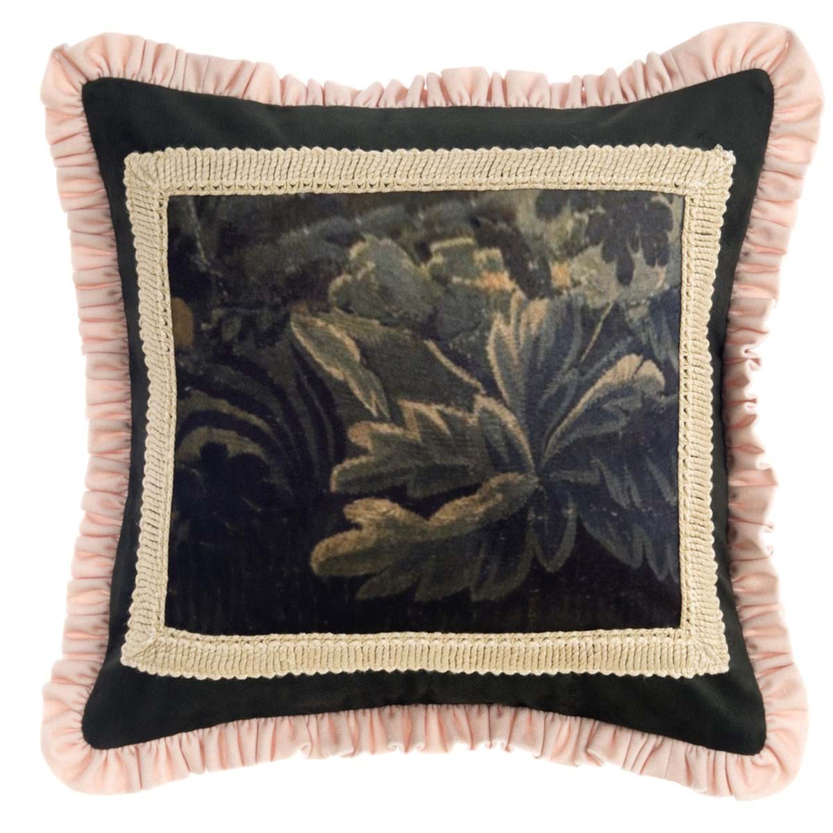Cuscino Velluto Stampato BLANC MARICLO' - Velvet Collection