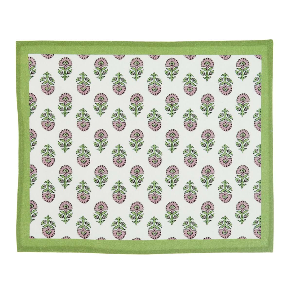American Placemat with Border BLANC MARICLO' - Amore Italia