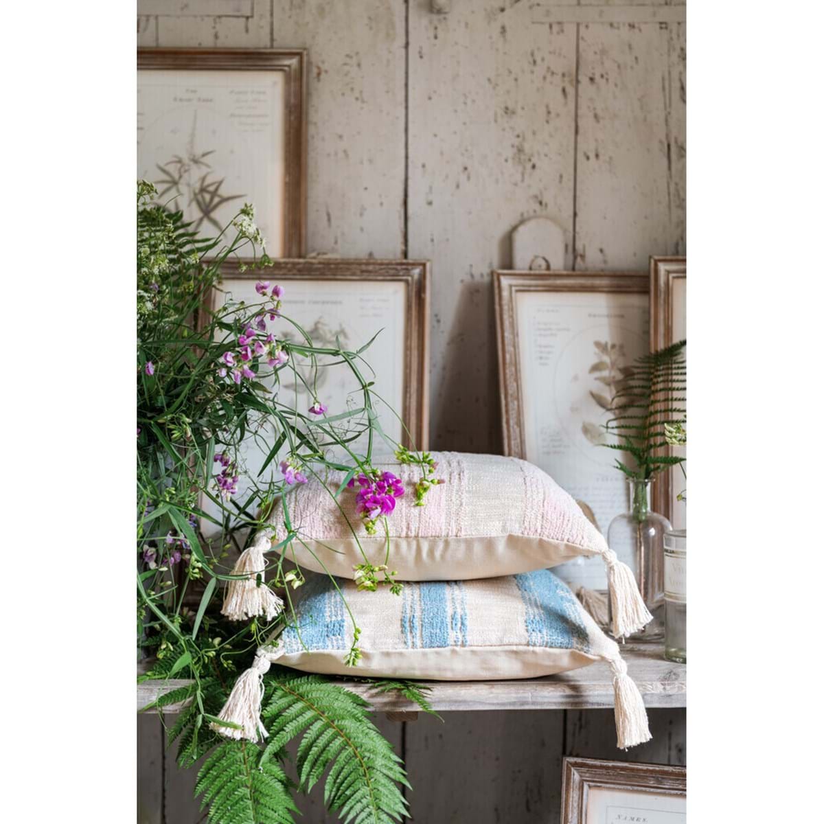 Cuscino Arredo in Misto Cotone BLANC MARICLO' - Natural Soul