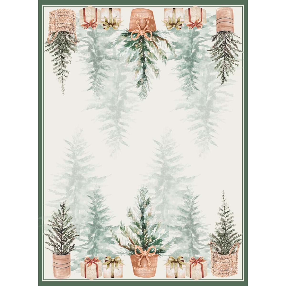 Plaid in Pile BLANC MARICLO' - Winter Wonderland