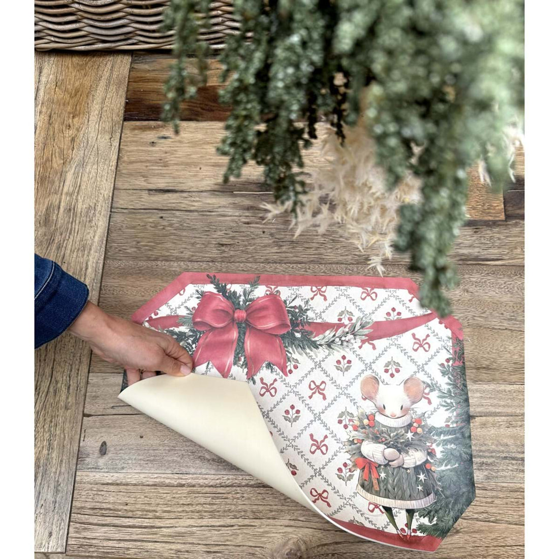 Tovaglietta Americana  in Vinile BLANC MARICLO' - Favola di Natale