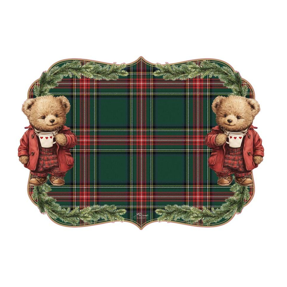 Tovaglietta Americana  in Vinile BLANC MARICLO' - Teddy Bear