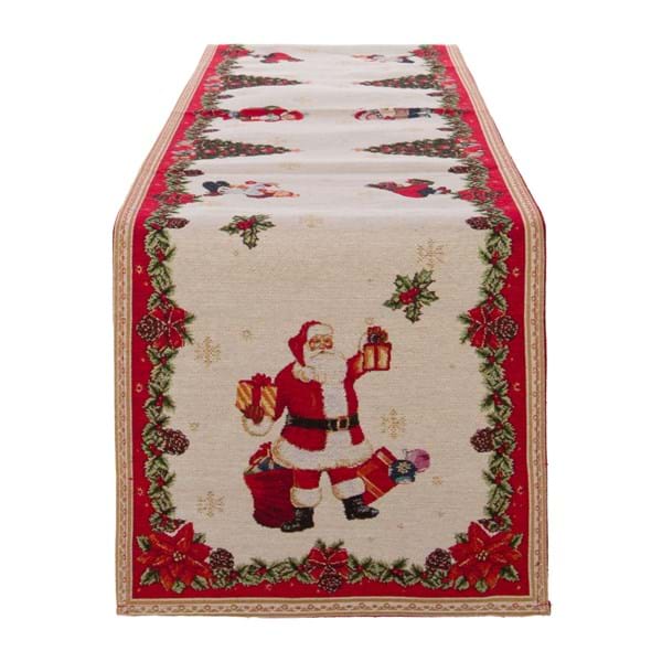 Runner in Gobelin Natale BLANC MARICLO' Collezione Stella di Natale - Gobelin Natale